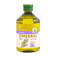 Sữa tắm dưỡng da O'herbal chiết xuất Lavender 500ml