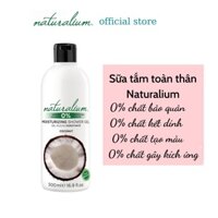 Sữa tắm dưỡng da, sữa tắm hương nước hoa hương trái dừa Naturalium 500ml