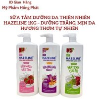 Sữa Tắm Dưỡng Da Thiên Nhiên Hazeline 1Kg