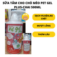 Sữa tắm dưỡng lông thơm lâu cho chó mèo Modern Pet Gel Plus-Sạch ve,rận,bọ chét- Chai 500ml