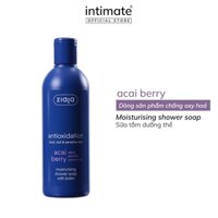 Sữa Tắm Dưỡng Thể Acai Berry Moisturising Shower Soap With Balm ZIAJA Làm Sáng Và Chống Lão Hóa Da 300ml