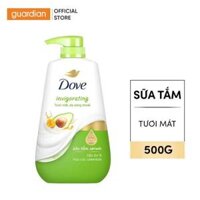 Sữa Tắm Dưỡng Thể Da Mịn Thơm Mát Với Dầu Bơ Và Chiết Xuất Hoa Cúc Dove 500Gr