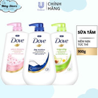 Sữa tắm dưỡng thể Dove 900g Chăm Da Mềm Mịn Tức Thì