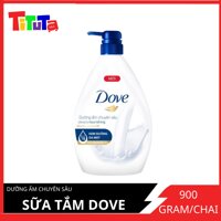 Sữa Tắm Dưỡng Thể Dove Dưỡng Ẩm Chuyên Sâu Deeply Nourishing Với 14 Kem Dưỡng Da Mặt 900G