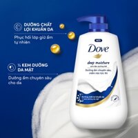 Sữa Tắm Dưỡng Thể Dove Với Kem Dưỡng Da Mặt 500g (Bibistore HCM)