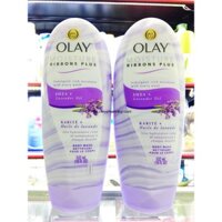 Sữa tắm dưỡng thể Olay Moisture Ribbons Plus SHEA + LAVENDER OIL 532 ml - 18 fl oz