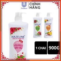 Sữa tắm dưỡng thể thiên nhiên tự nhiên trắng trắng sáng da Hazeline 900g VHMART57