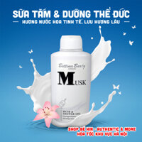 Sữa tắm dưỡng thể Vanilla Musk Đức, 500ml, hương thơm tinh tế, quyến rũ, sữa tắm nước hoa Bettina Barty Đức