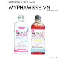 Sữa Tắm Dưỡng Trắng Da Alpha Arbutin 3+ Plus Thái Lan Collagen Bath Cream, Bath Gel 350ml - 450ml Thái Lan