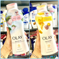 Sữa Tắm Dưỡng Trắng Da Olay Ultra Moisture 650ml của Mỹ