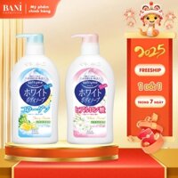Sữa Tắm Dưỡng Trắng Mịn Da Chiết Xuất Collagen Kose Softymo Body Soap (Chai 600ML)