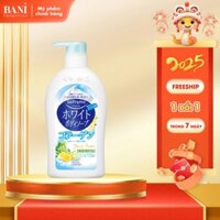 Sữa Tắm Dưỡng Trắng Mịn Da Kose Softymo Hyaluronic Acid Body Soap (Chai 600ML)