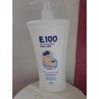 sữa tắm e100 màu trắng 1200ml