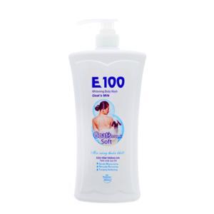 Sữa tắm E100 sữa dê 800ml