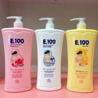 Sữa tắm E100 tặng kèm dầu gội Lexi