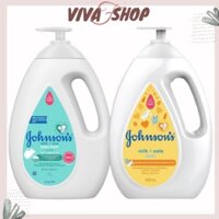 Sữa tắm em bé JOHNSON Gạo và Yến mạch Bath No More Tears (Chai 1 lít) - Sửa tắm cho bé
