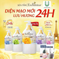 Sữa tắm Enchanteur hương nước hoa charming chai 650g sự lôi cuốn khó cưỡng mua 1+1