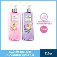 Sữa tắm Enchanteur Naturelle 510gr - Sữa tắm dưỡng da tinh chất thiên nhiên hương nước hoa dịu nhẹ làm sạch kháng khuẩn