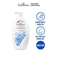 Sữa tắm Enchanteur xanh dương hương nước hoa dưỡng da thơm mịn 650gr