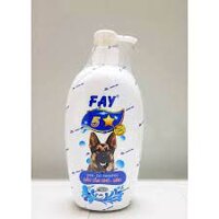 SỮA TẮM FAY 5 SAO 800ML DÀNH CHO CHÓ
