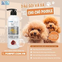 SỮA TẮM FORCANS DÀNH CHO CHÓ MÈO LÔNG XOĂN, CHÓ POODLE 550ML