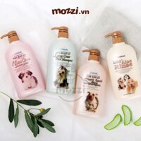 Sữa tắm Forcans Hàn Quốc Nha đam Chai 750ml cho chó lông ngắn, lông dài