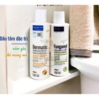 Sữa Tắm Fungamyl & Dermatic Ngừa Nấm Da, Vảy Gàu Cho Chó Mèo 200ml