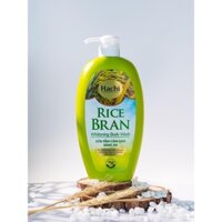 Sữa tắm gạo sáng da Rice Brain Hachi tinh chất cám gạo và bột yến mạch giúp da trắng sáng giảm mụn