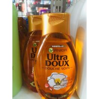 Sữa Tắm Garnier Ultra Doux Douche Soin – Huile d’Argan et de Camélia (250ml)