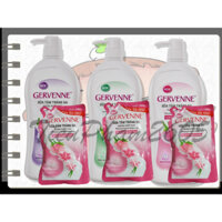 SỮA TẮM GERVENNE 1200G KÈM TÚI 380G.
