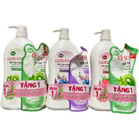 Sữa tắm Gervenne 900gr tặng kèm túi 450gr chính hãng