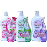 Sữa Tắm Gervenne 900gram tặng kèm túi 450gram