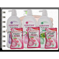 SỮA TẮM GERVENNE 900ML TĂNG TÚI 380G.