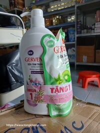Sữa tắm Gervenne tím Việt Quất 900g tặng 450g