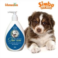 Sữa tắm ghẻ chó Skin-care - Vemedim - Phòng viêm da, nấm da, viêm nang lông, giảm ngứa, giàm mùi hôi