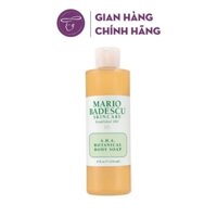 Sữa tắm giảm mụn lưng Marior Badescu A.H.A Botanical Body Soap chứa AHA từ Enzyme 236ml và 472ml