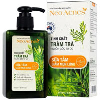 Sữa Tắm Giảm Mụn Lưng Tinh Chất Tràm Trà 250ml