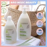 Sữa tắm giảm mụn lưng và dưỡng ẩm da Aderma 500ml