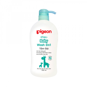 Sữa tắm gội 2 trong 1 Pigeon 700ml