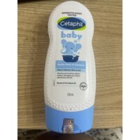 Sữa tắm gội (230ml) cho trẻ từ sơ sinh đến dưới 6 tuổi Cetaphil Baby Wash & Shampoo