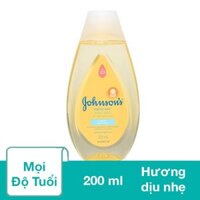 Sữa tắm & gội 2in1 cho bé Johnson's Baby top-to-toe hương dịu nhẹ 200 ml (mọi độ tuổi)