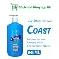 Sữa Tắm Gội 2in1 COAST dành cho nam 946ml