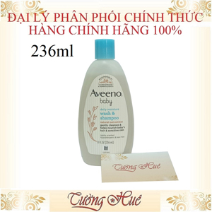 Sữa tắm gội Aveeno Baby Wash & Shampoo 236ml
