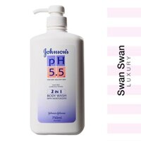 Sữa Tắm Gội Baby Johnson 2 in 1 Hạnh Nhân 750ml