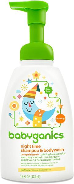 Tắm gội sơ sinh Babyganics 473ml