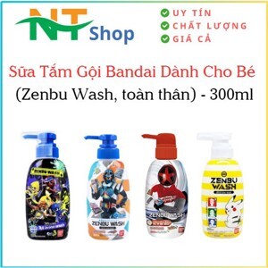 Sữa tắm gội Bandai Nhật Bản 300ml