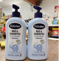 Sữa Tắm Gội Bubchen Bad & Shampoo - Bubchen Wasch Gel Dịu Nhẹ An Toàn Cho Da Bé Sơ Sinh 400ml