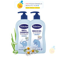 Sữa Tắm Gội Bubchen Bad & Shampoo - Bubchen Wasch Gel Dịu Nhẹ An Toàn Cho Da Bé Sơ Sinh 400ml