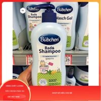 Sữa tắm gội Bubchen Đức cho bé, Buchen Bad & Shampoo 400ml, An Toàn Cho Mọi Loại Da