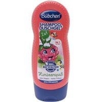 Sữa Tắm Gội Bubchen Shampoo & Duschgel 2 in 1 Himbeerspaß, Cho Bé, Hương Dâu, 230ml